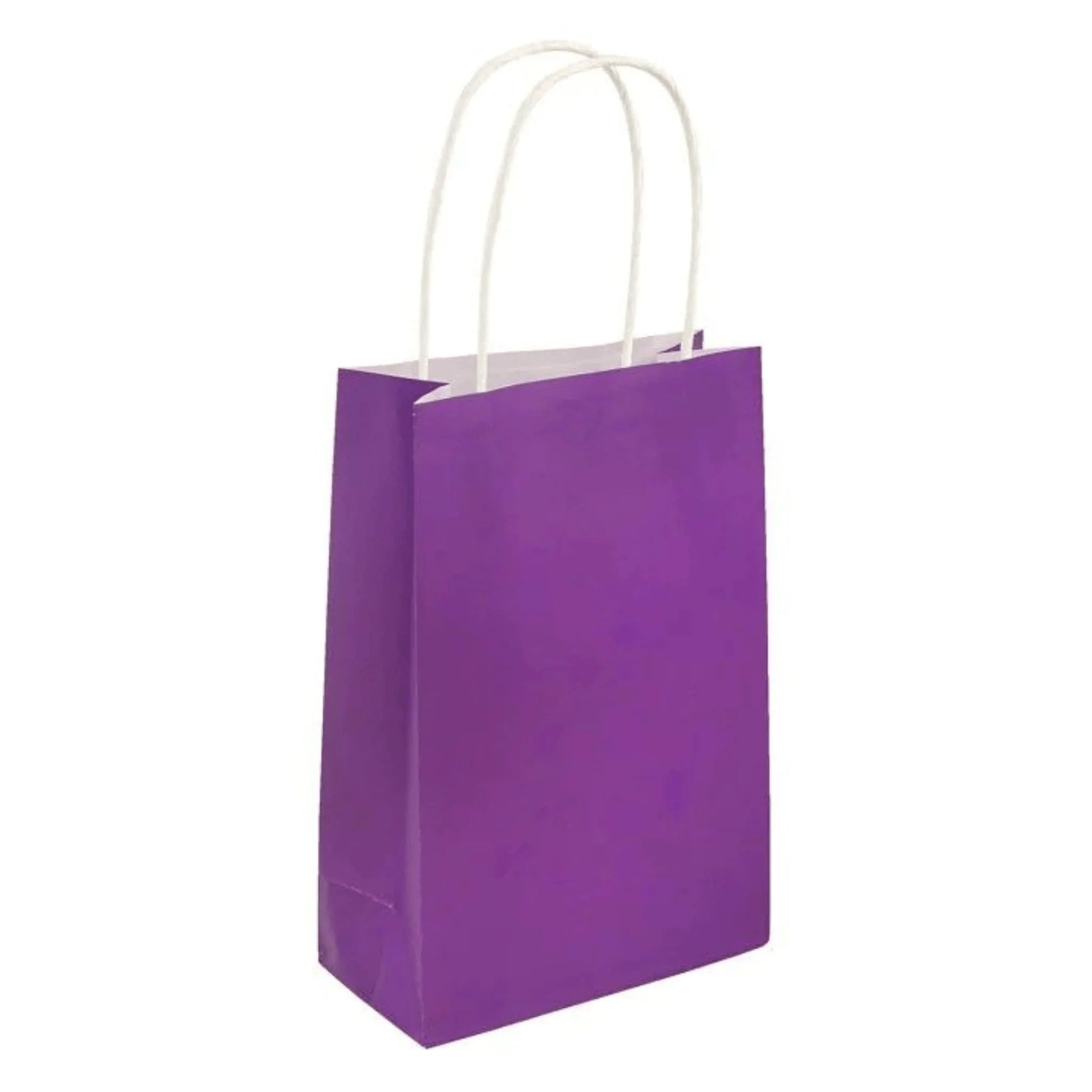 Purple Paper Party Bags - PoundToys