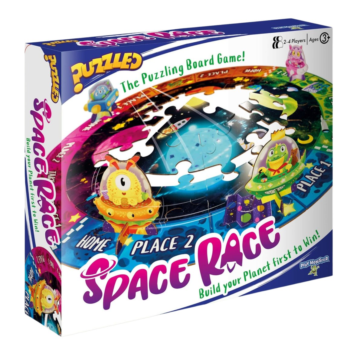 Puzzled Space Race Game - PoundToys