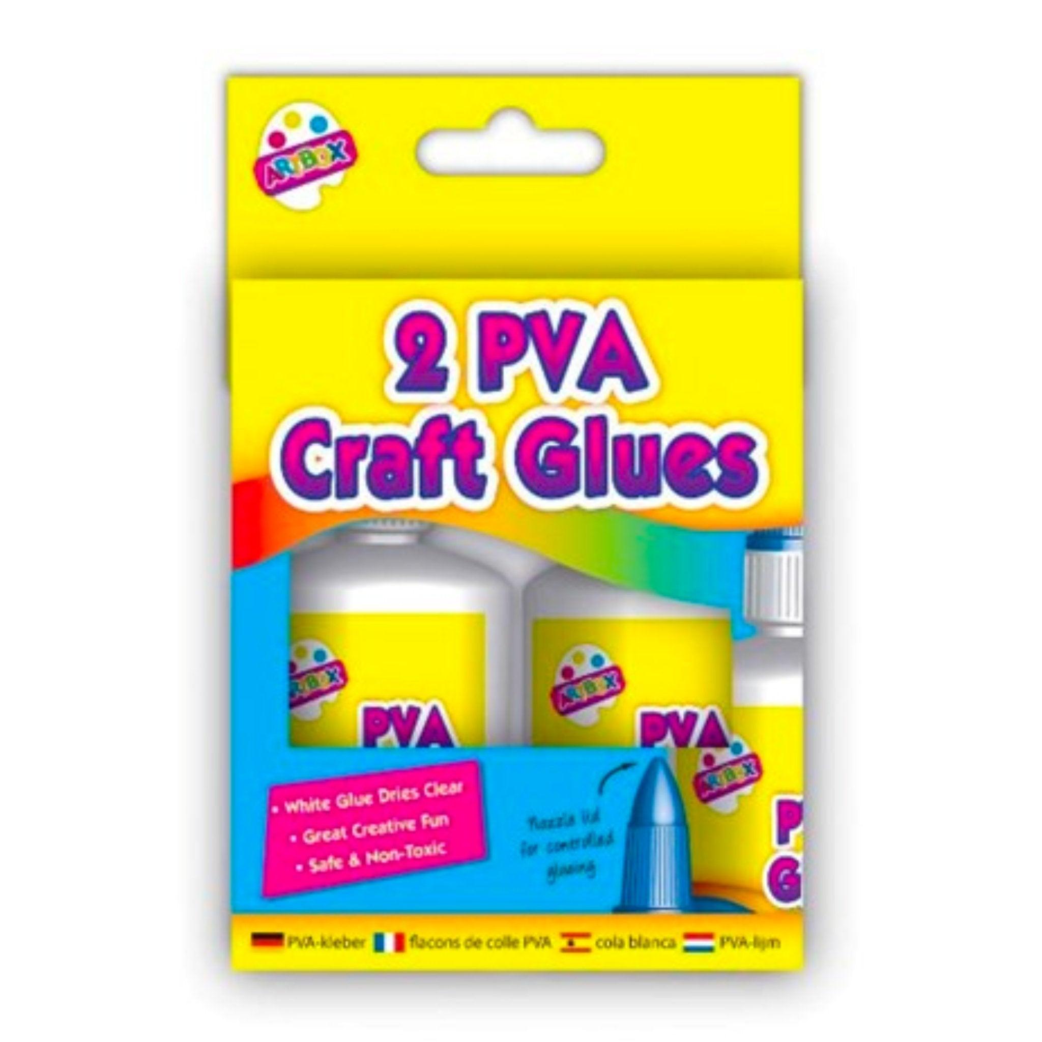 PVA Craft Glue Set (2 Pieces) - PoundToys