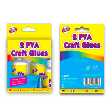 PVA Craft Glue Set (2 Pieces) - PoundToys