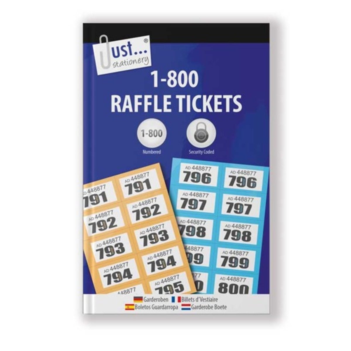 Raffle Tickets Book - Kids Party Craft