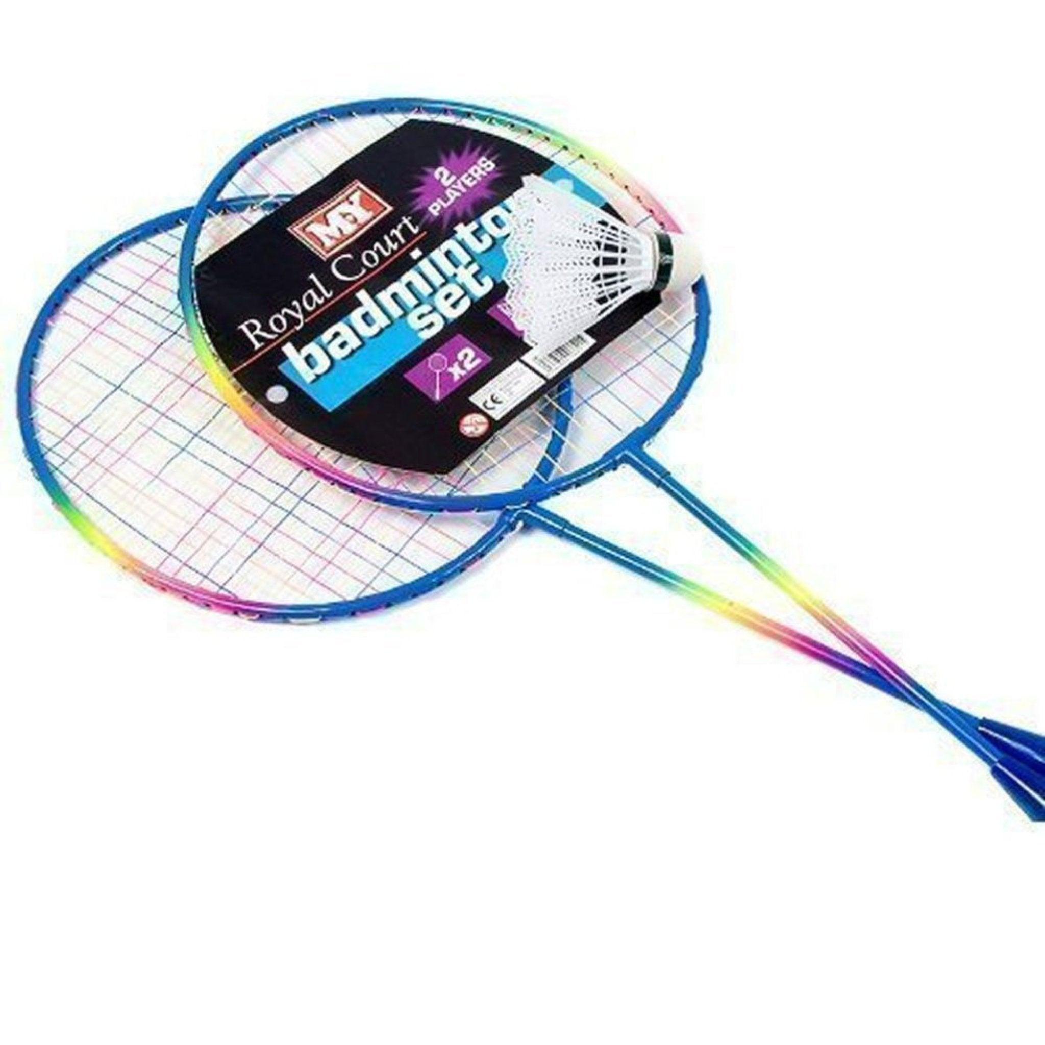 Rainbow Badminton Set - PoundToys