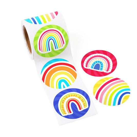 Rainbow Sticker Roll (200 Stickers) - PoundToys