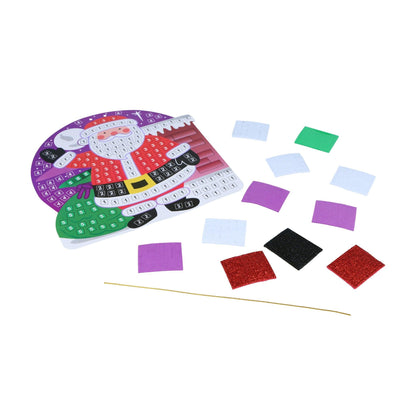 Santa Foam Mosaic Activity Kit - PoundToys