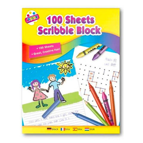 Scribble Block Books (100 Sheets) - PoundToys