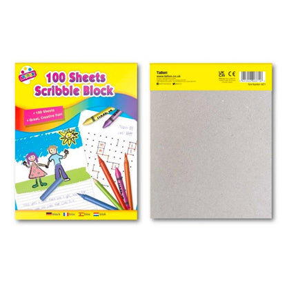 Scribble Block Books (100 Sheets) - PoundToys