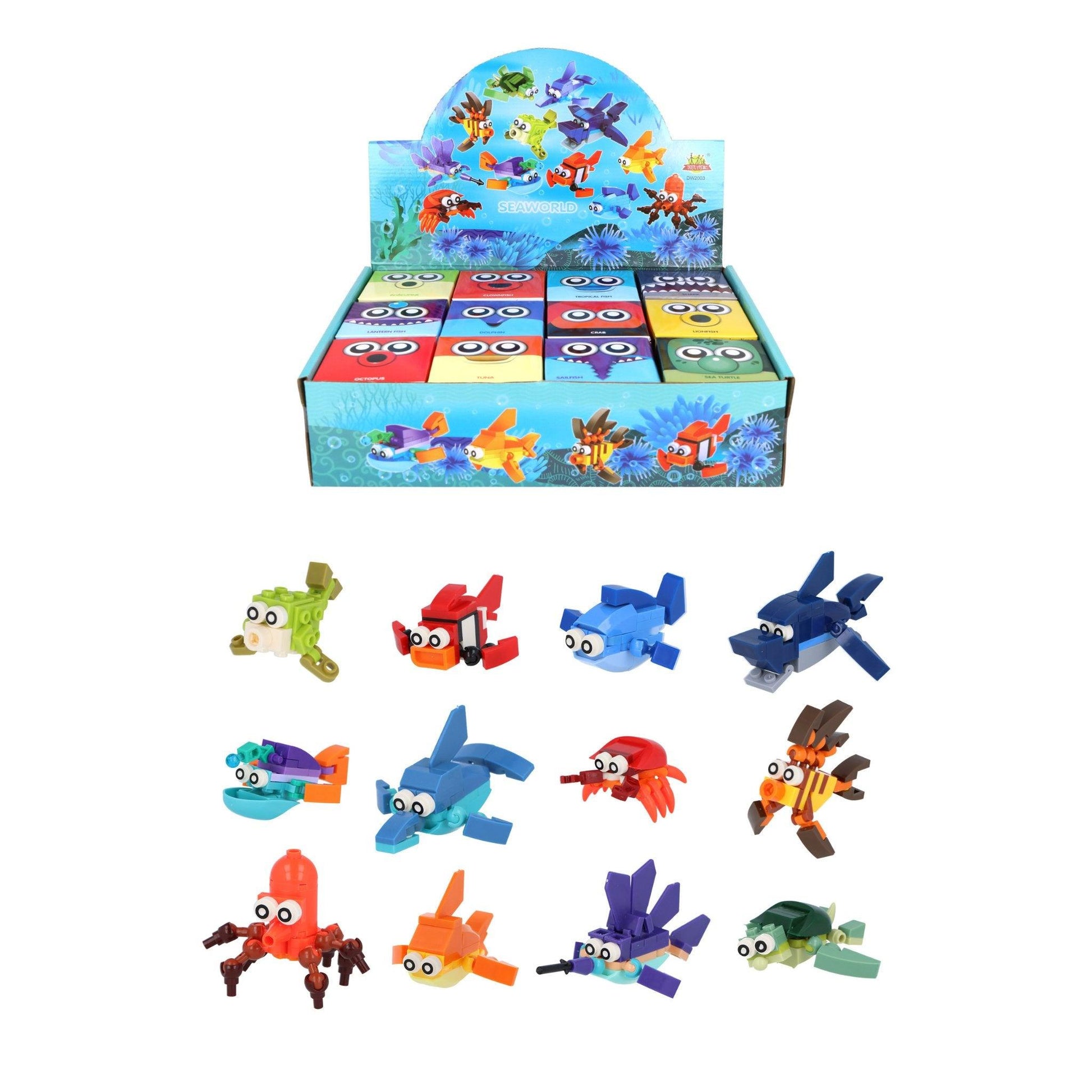 Sealife Brick Kits - PoundToys