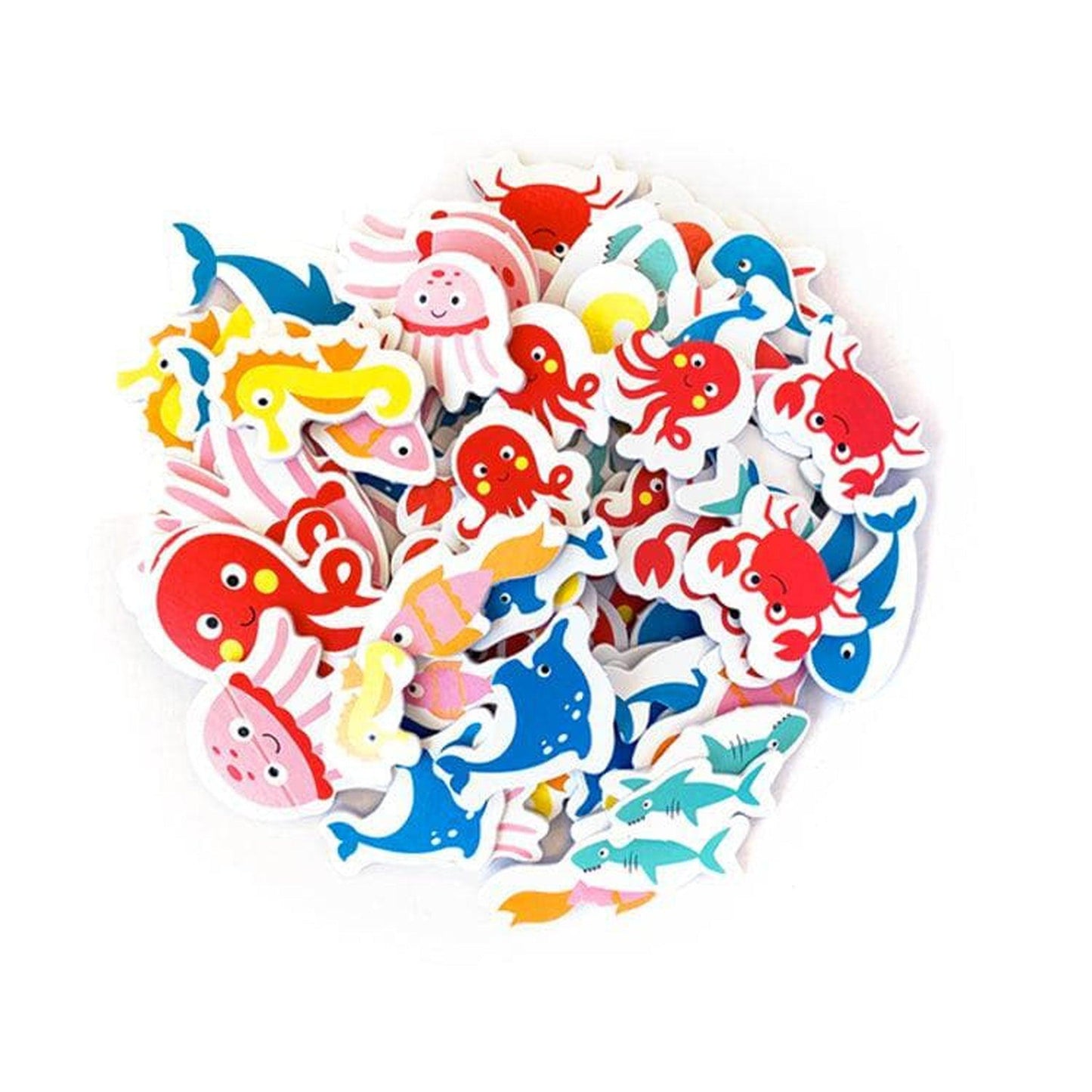 Sealife Foam Sticker Pack x 80 - PoundToys