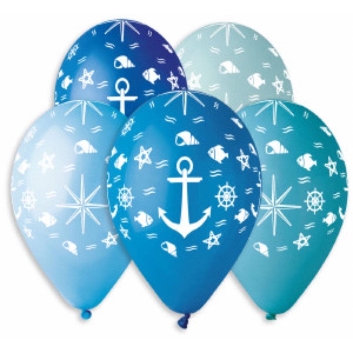 Sealife Print Balloon - Kids Party Craft