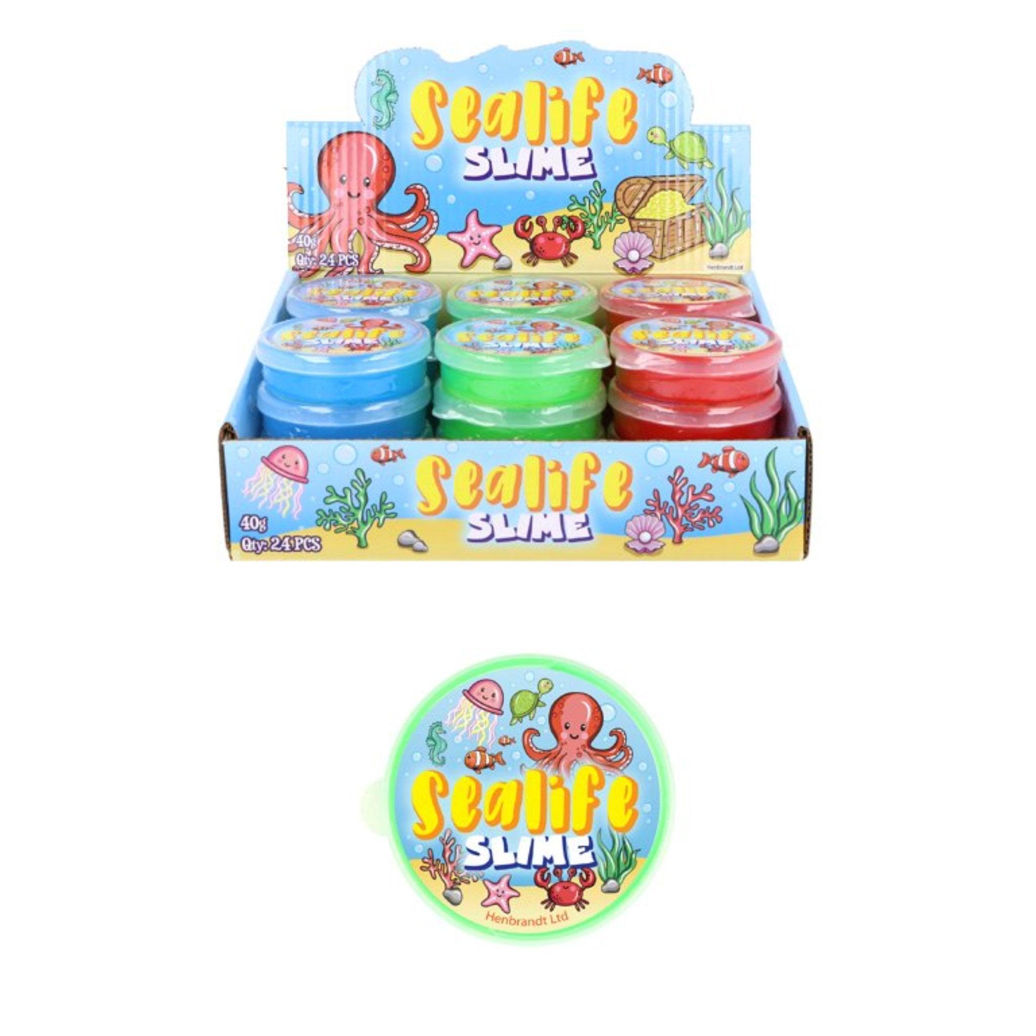 Sealife Slime Tub (7cm x 2cm) - PoundToys