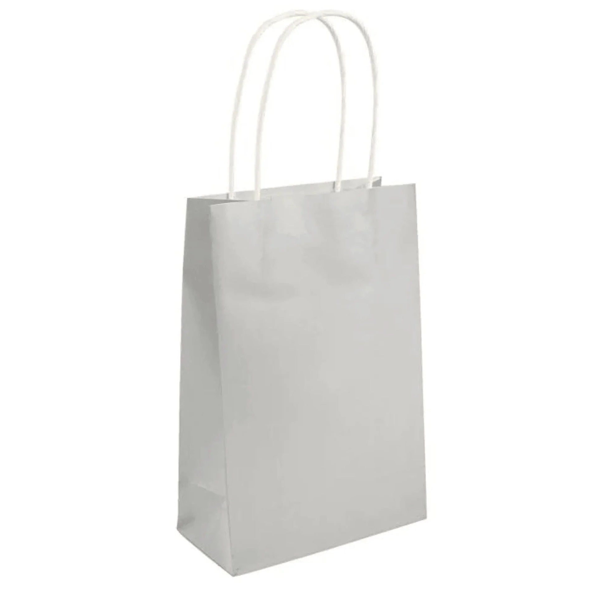 Silver Paper Party Bags - PoundToys