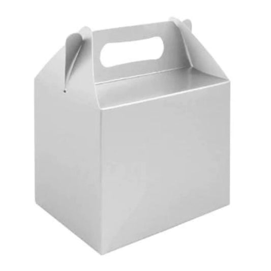 Silver Party Food Boxes - PoundToys