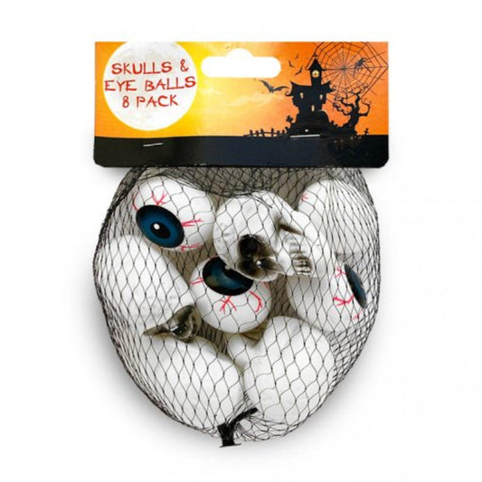 Skull and Eyeballs 8pc - PoundToys