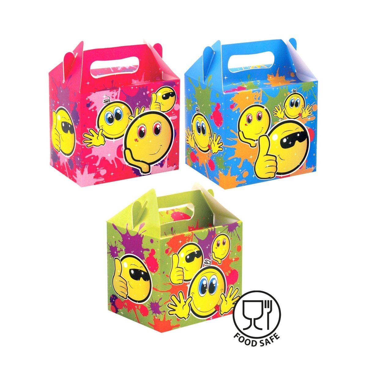 Smile Party Food Boxes - PoundToys