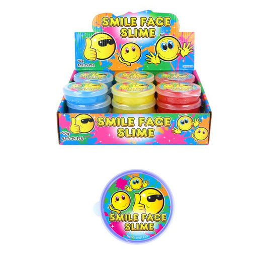 Smiley Slime Tub (7cm x 2cm) - PoundToys