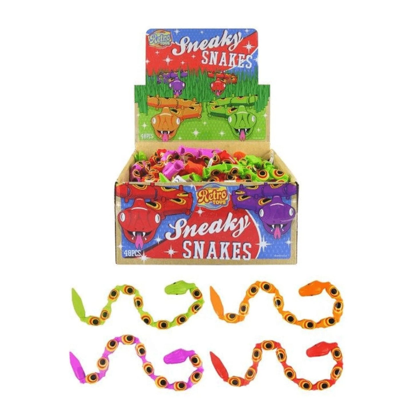 Sneaky Snakes (37cm with 12 Sections) - PoundToys