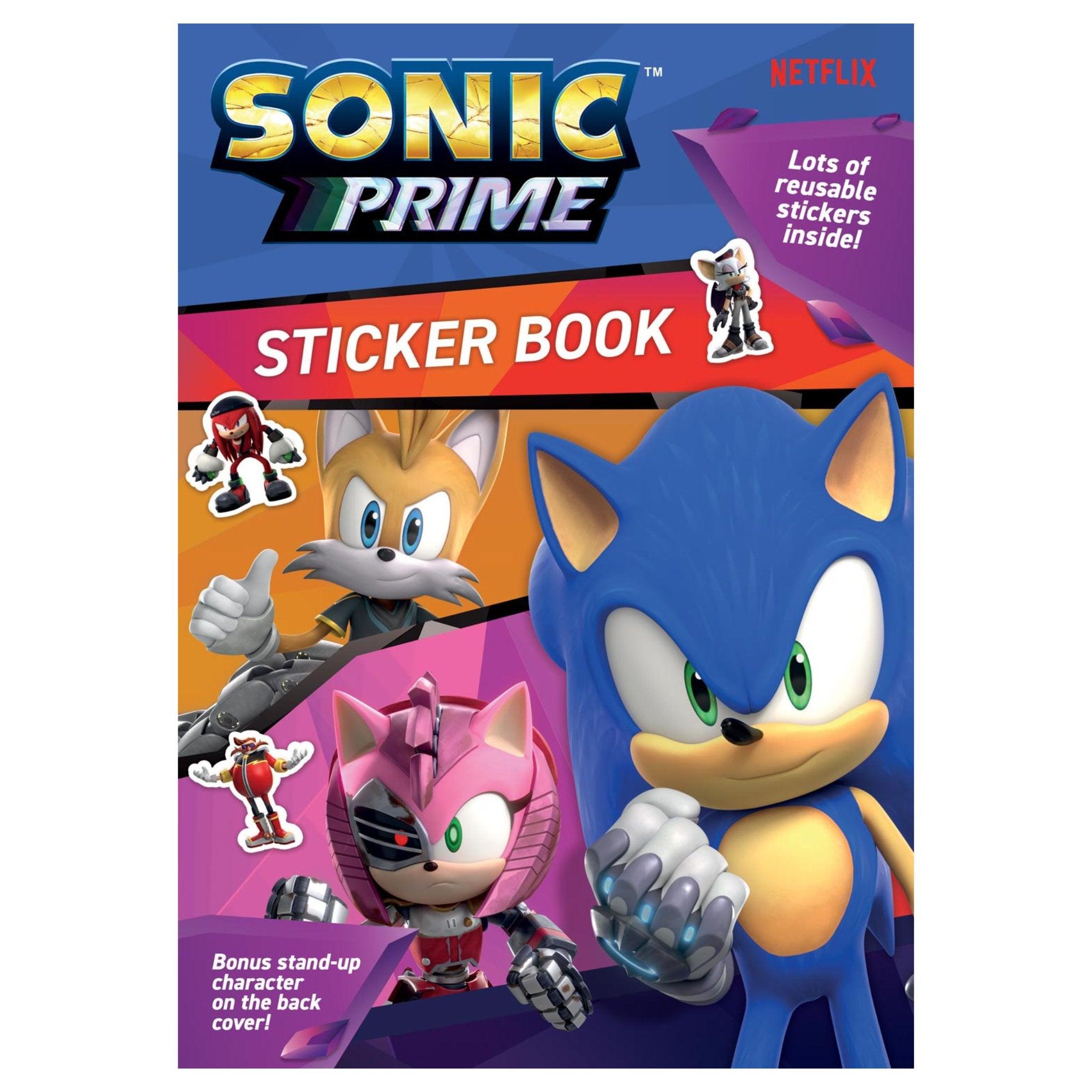 Sonic Prime Sticker Book - PoundToys