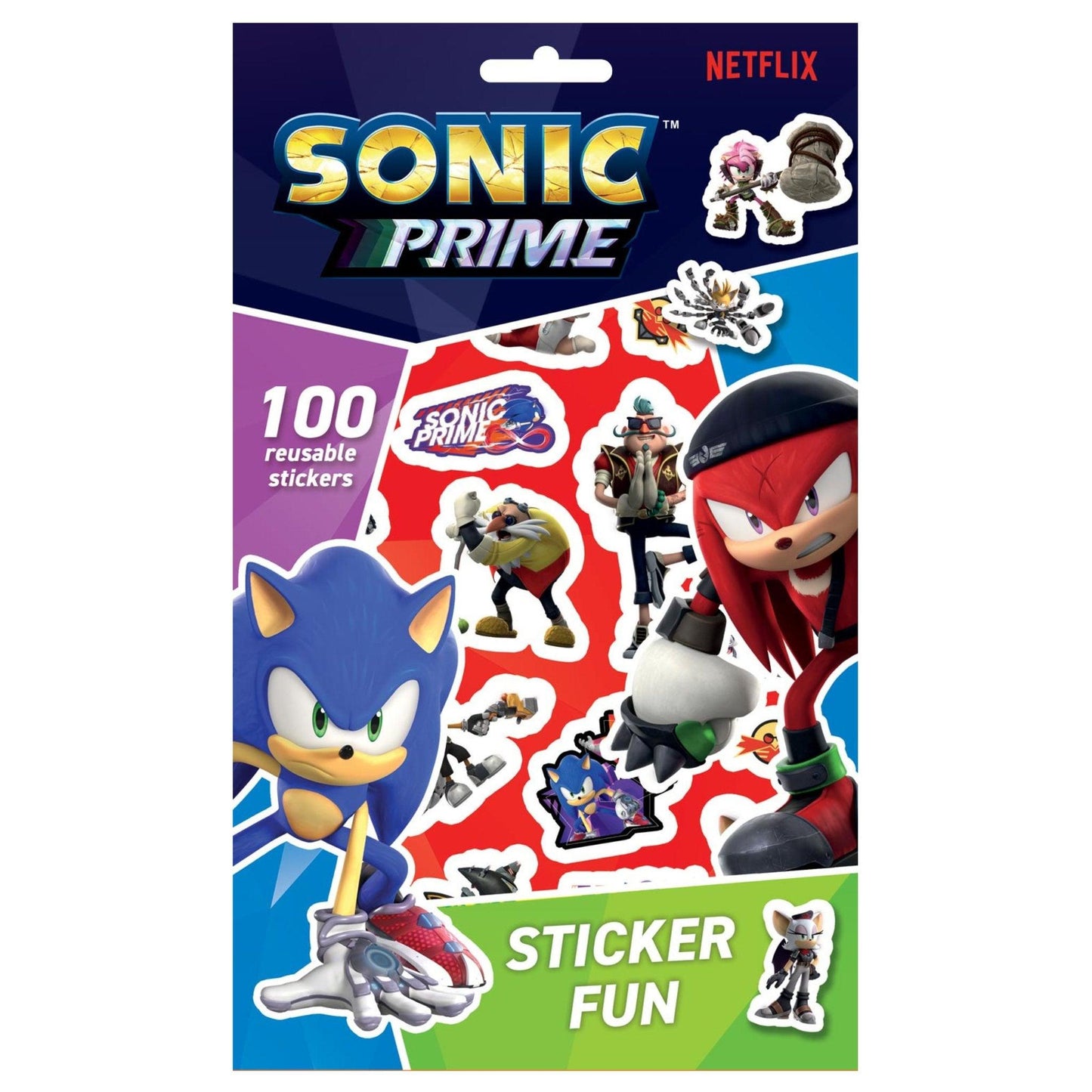 Sonic Prime Sticker Fun Sticker Book - PoundToys