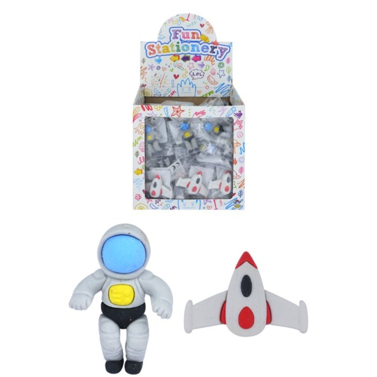 Space Eraser - Kids Party Craft