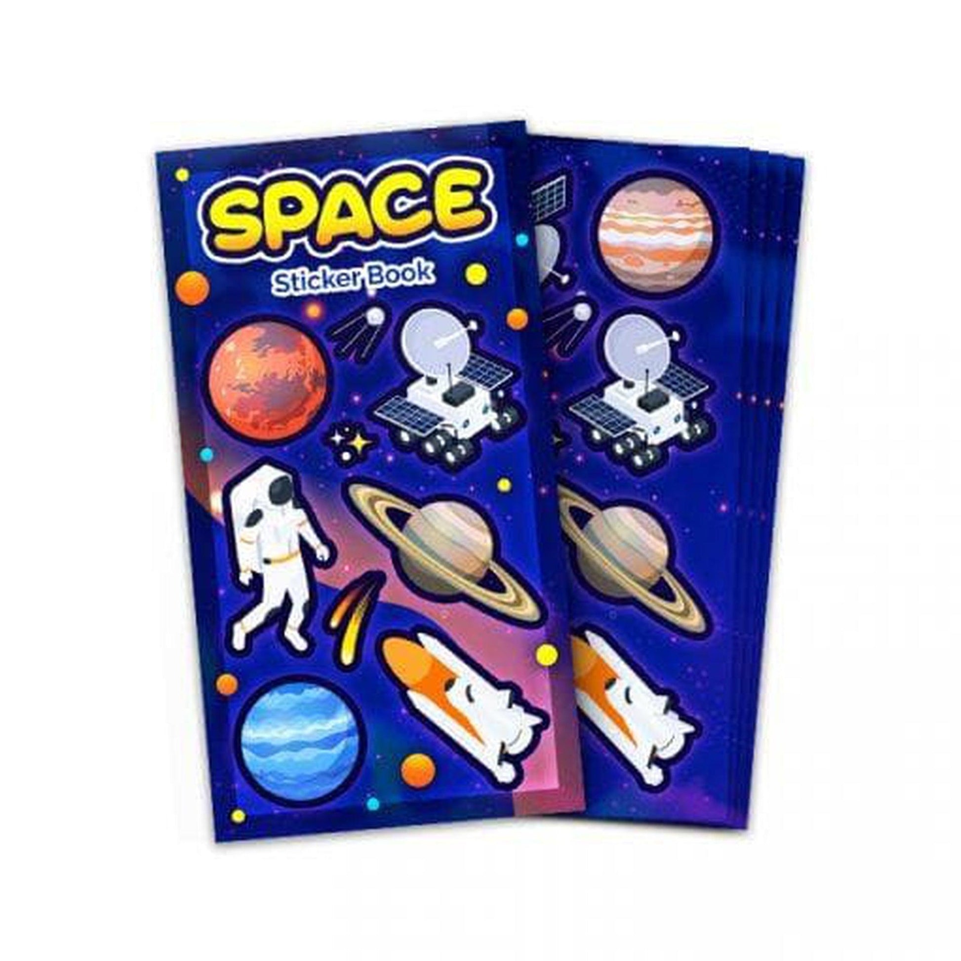 Space Mini Sticker Book (12 Sheets) - PoundToys