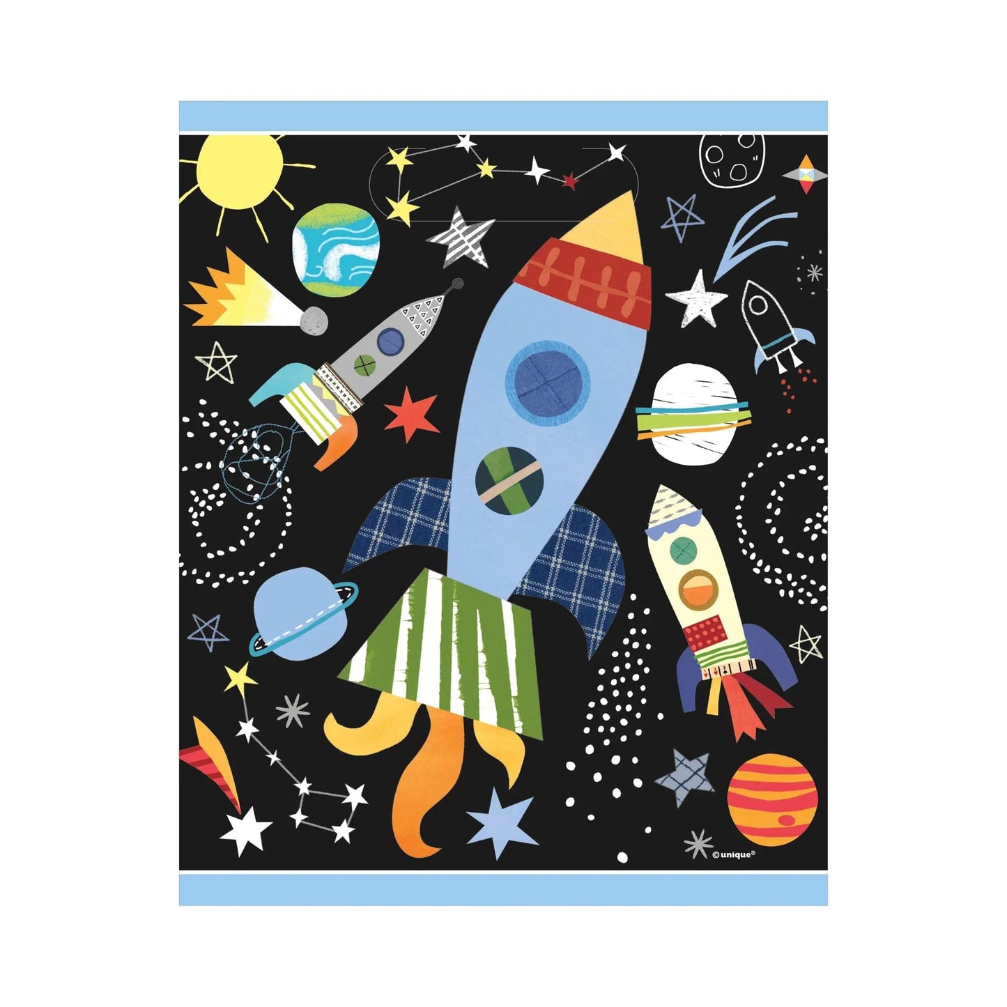 Space Party Loot Bags 8pk - PoundToys