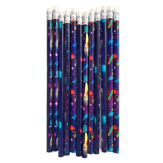 Space Pencils x 12 - PoundToys