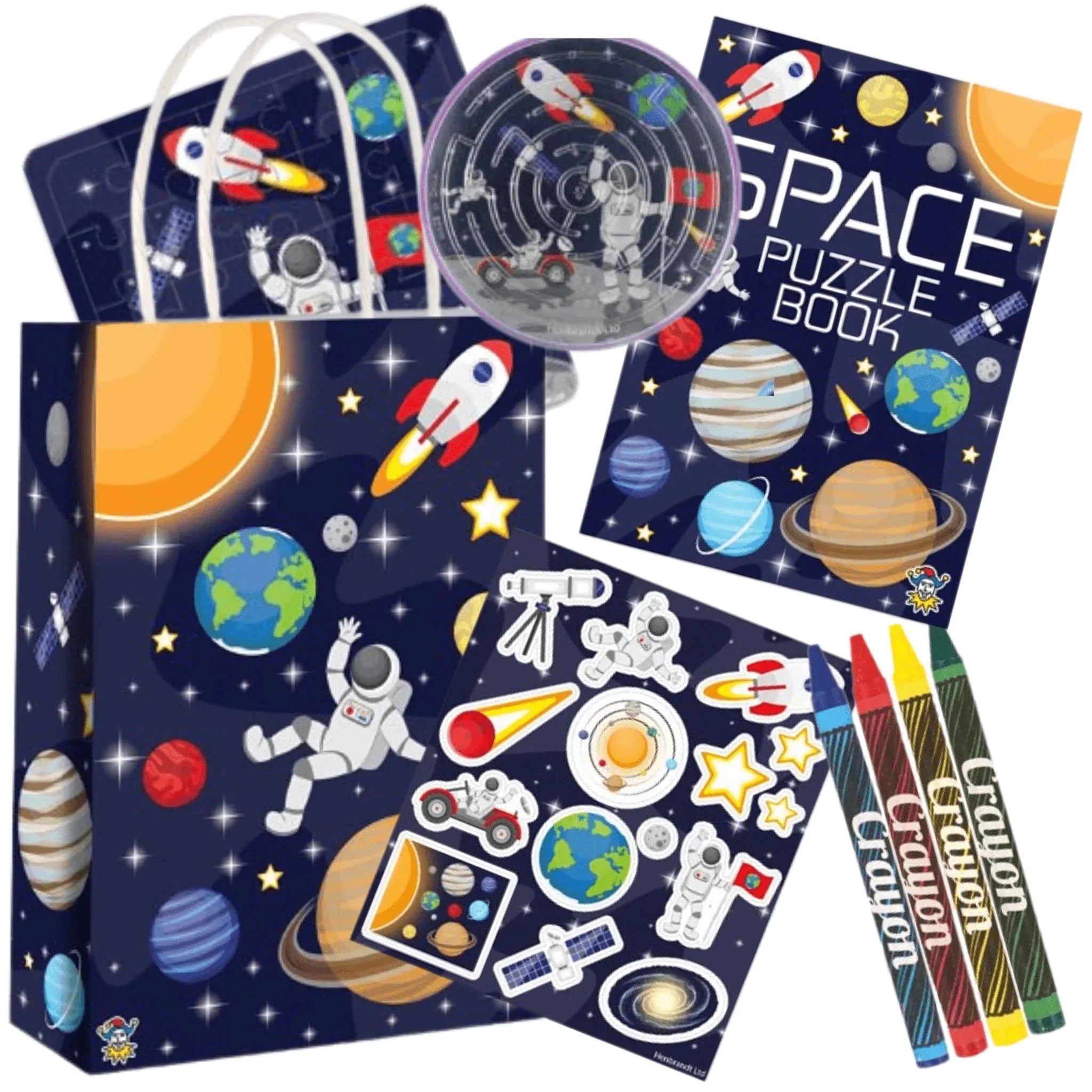 Space Pre-Filled Party Bags - Kids Party Craft