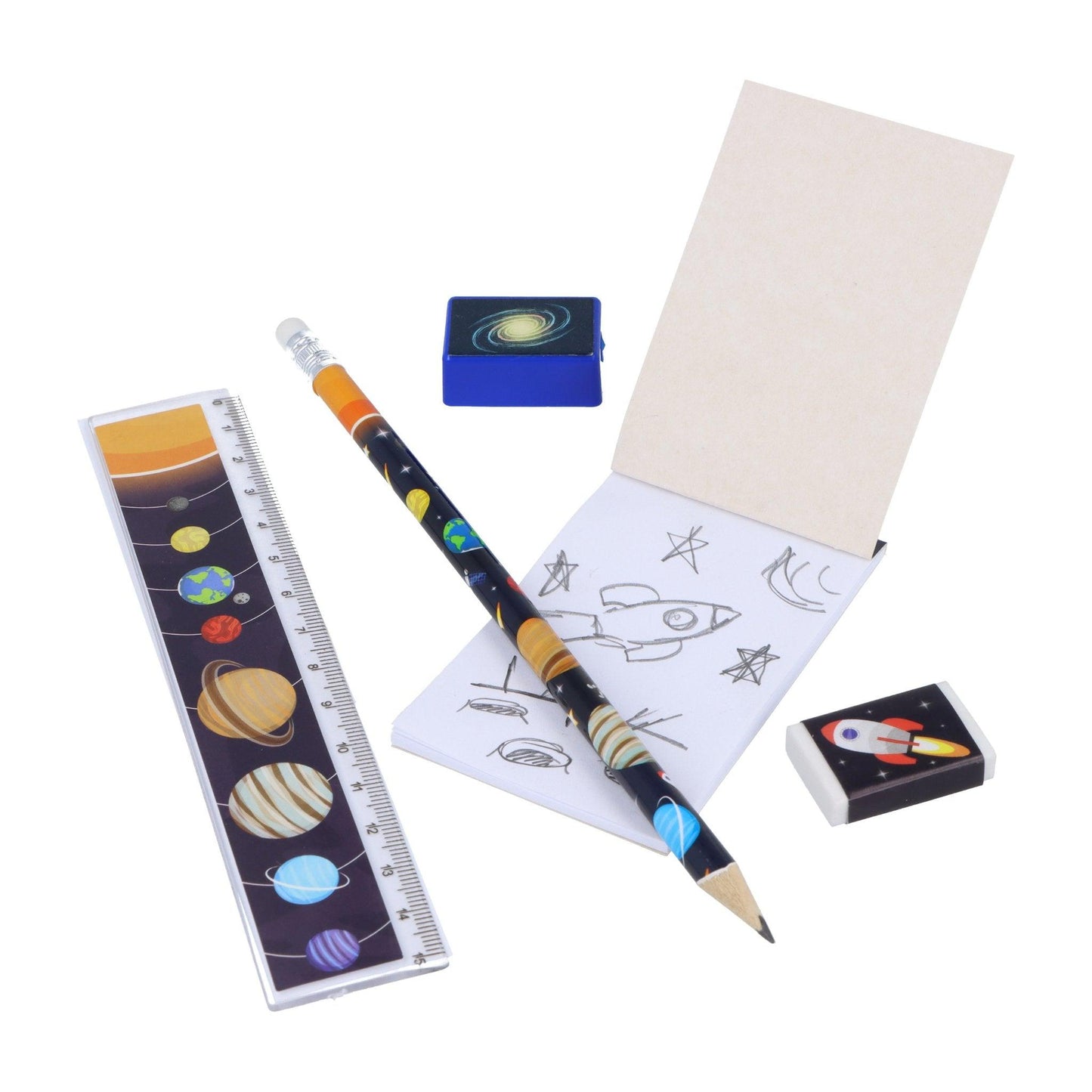 Space Stationery Set 5pc - PoundToys