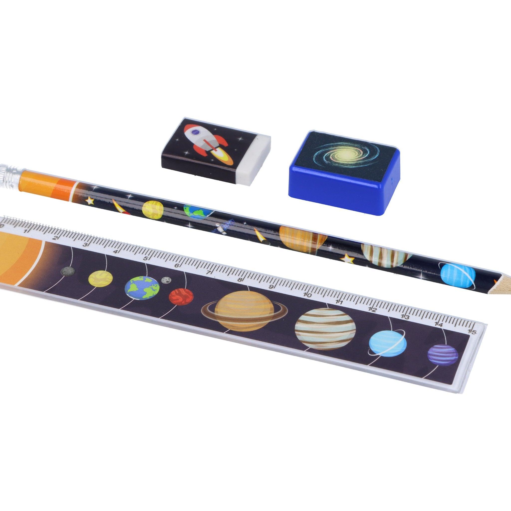 Space Stationery Set 5pc - PoundToys