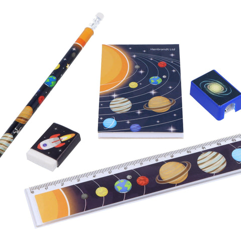 Space Stationery Set 5pc - PoundToys