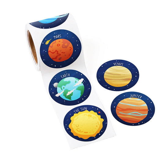 Space Sticker Roll (200 Stickers) - PoundToys