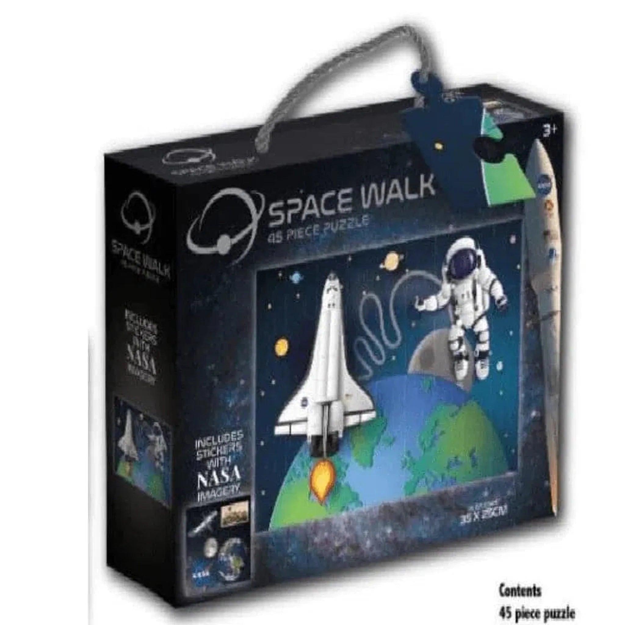 Space Walk 45 Piece Puzzle Nasa Jigsaw - PoundToys