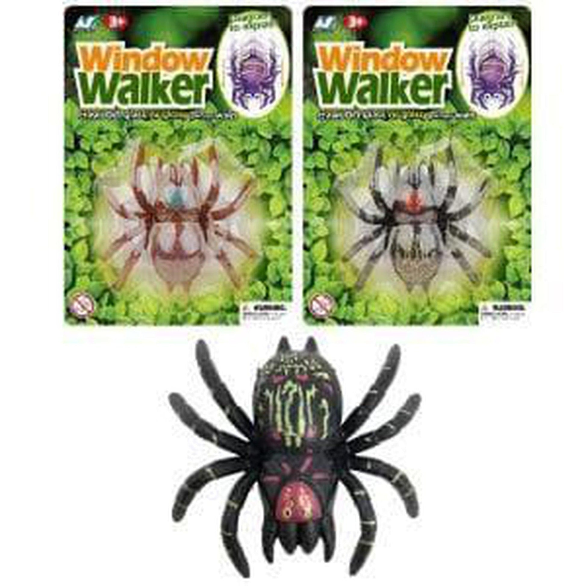 Spider Window Walkers 17.5x12.5cm - PoundToys