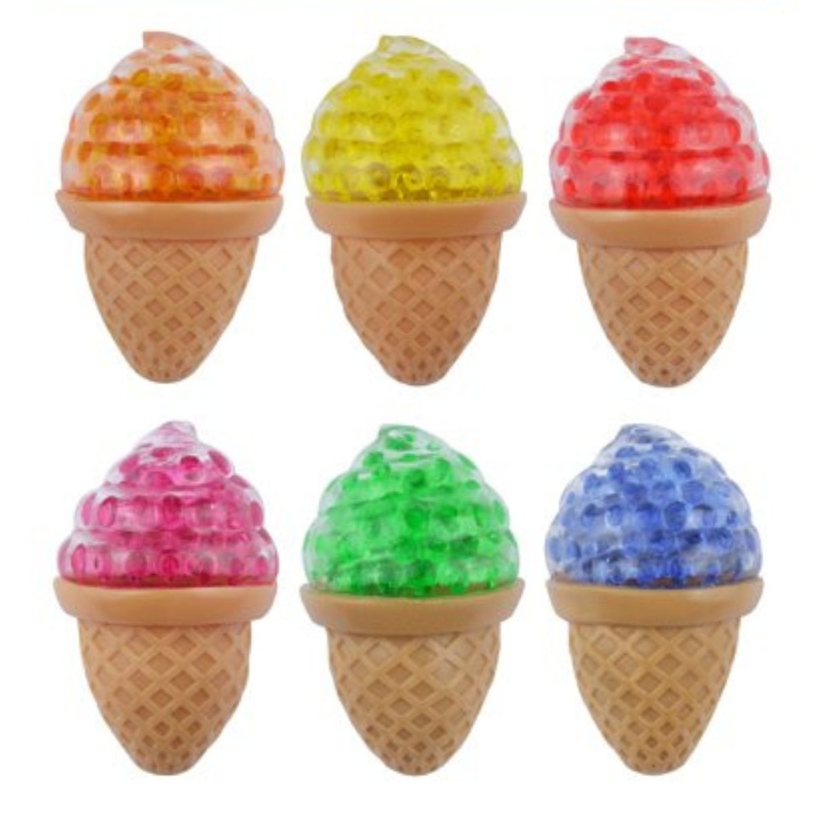 Squeeze Ice Creams with Beads - PoundToys