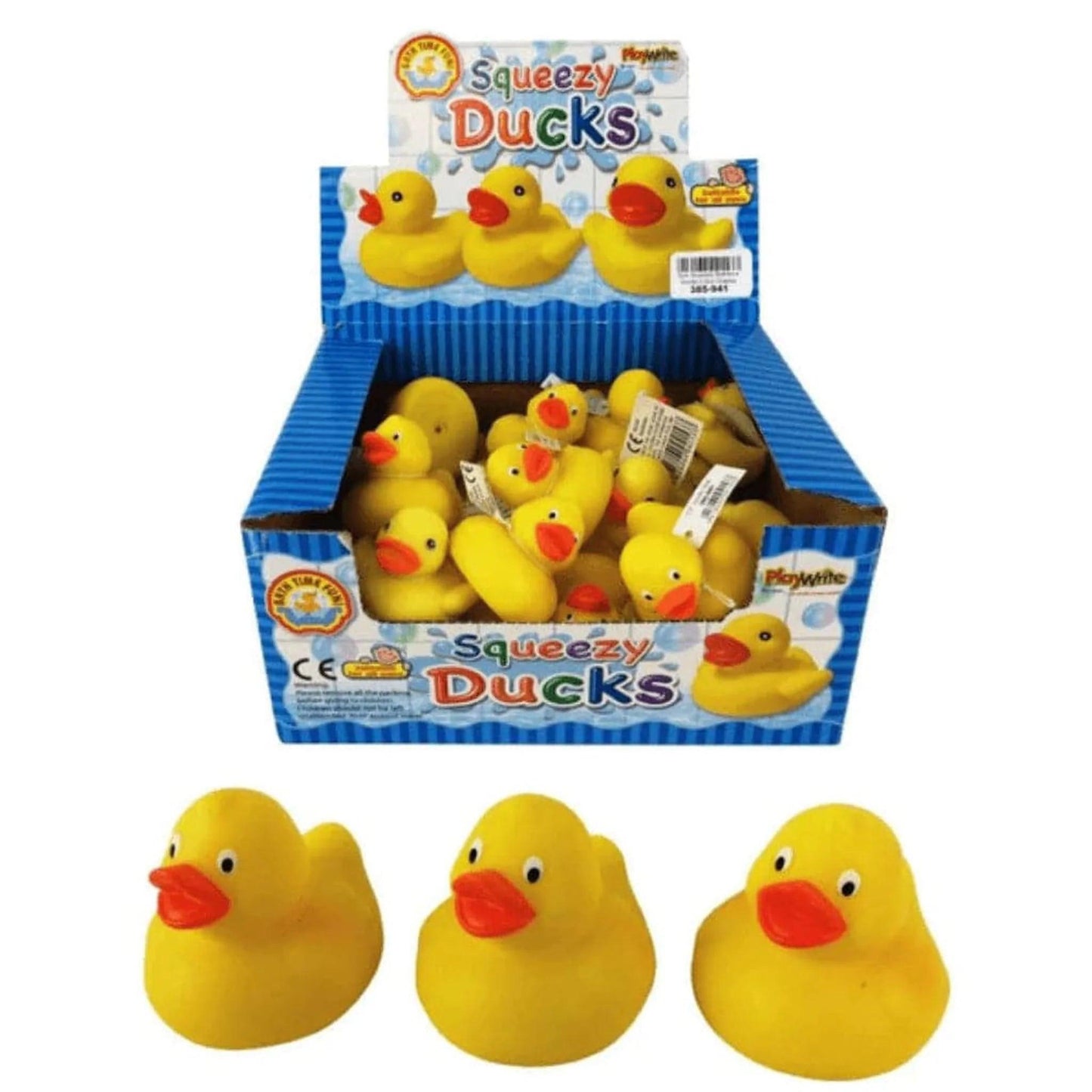 Squeezy Bathtime Ducks 5cm - PoundToys