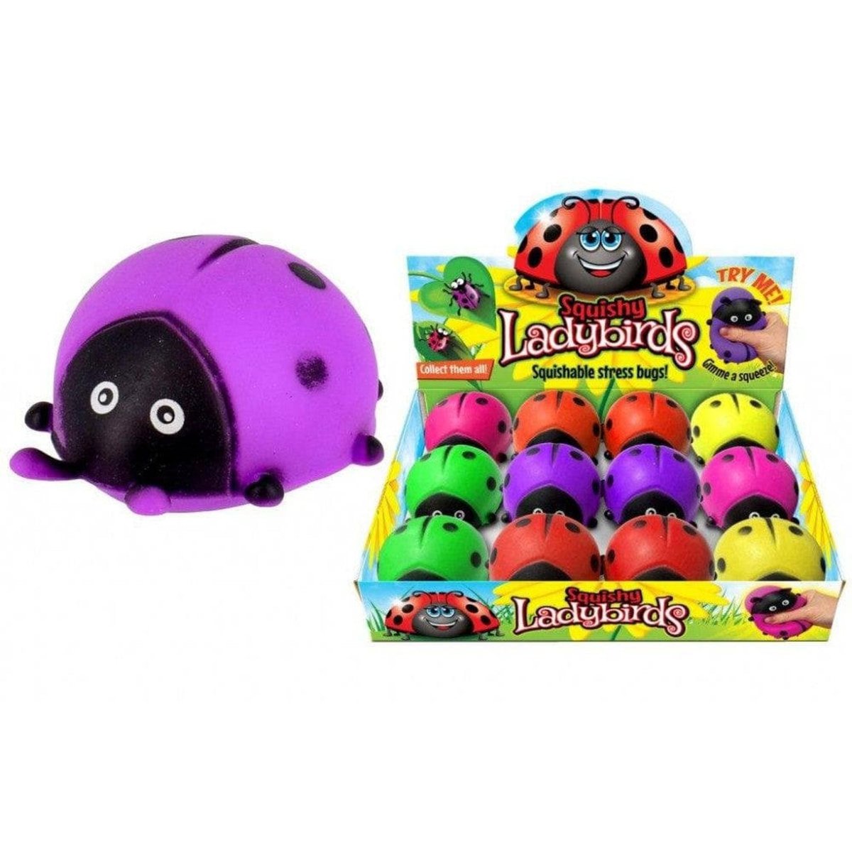 Squishy Ladybirds - PoundToys