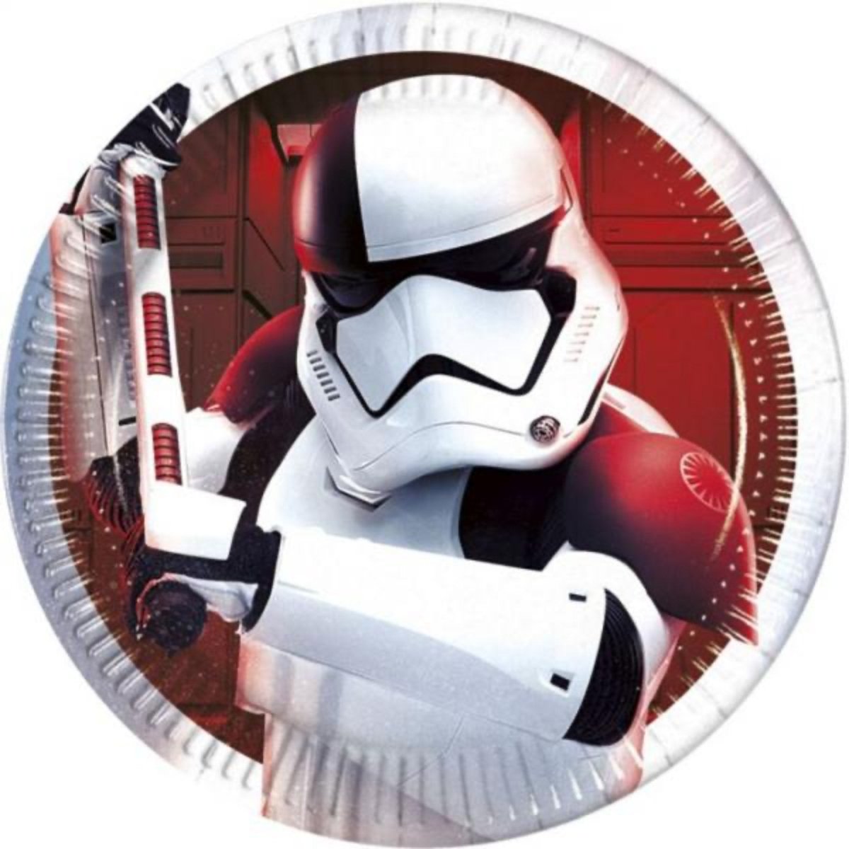 Star Wars Stormtrooper Paper Plates 8pk - Kids Party Craft