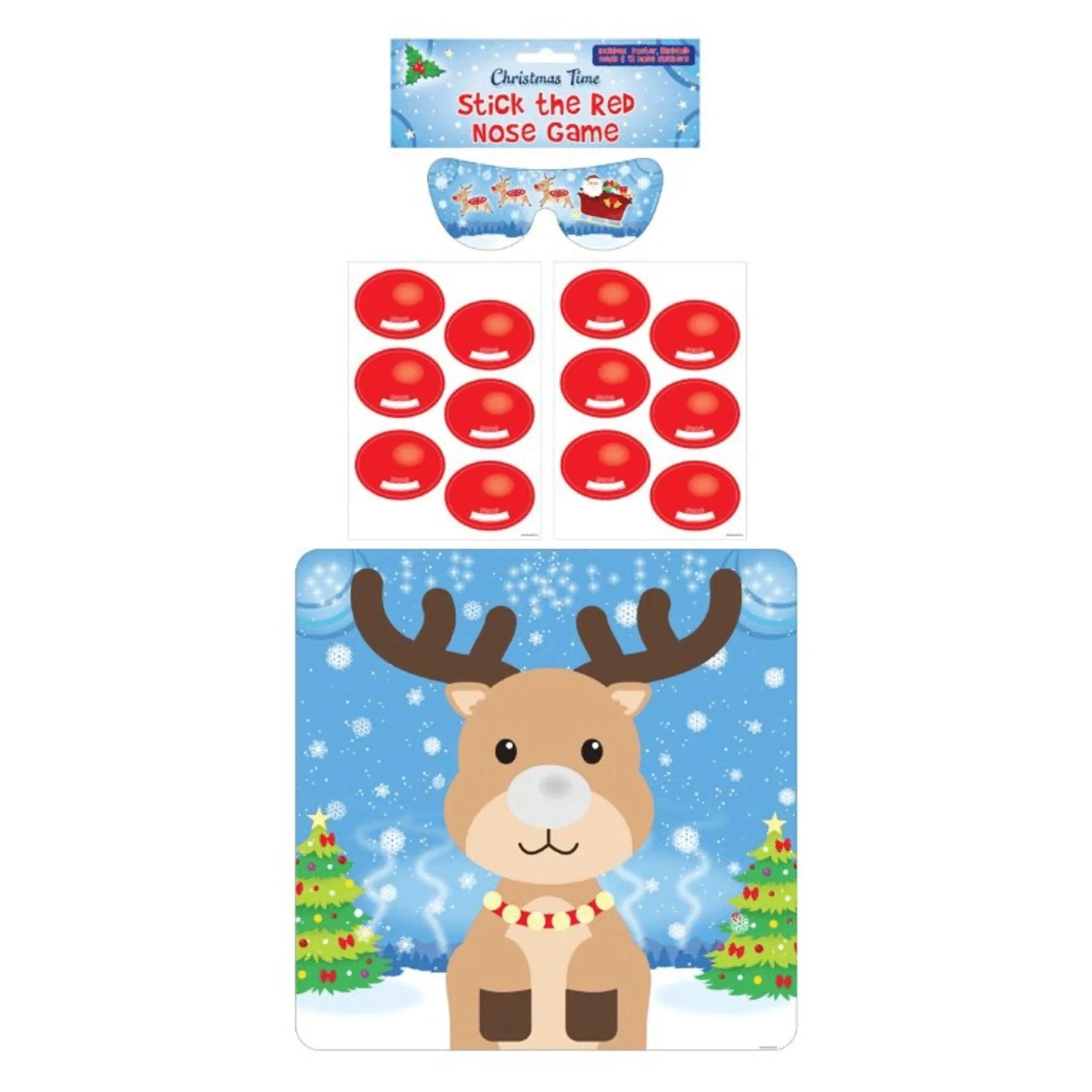 Stick The Red Nose On The Reindeer Game - PoundToys