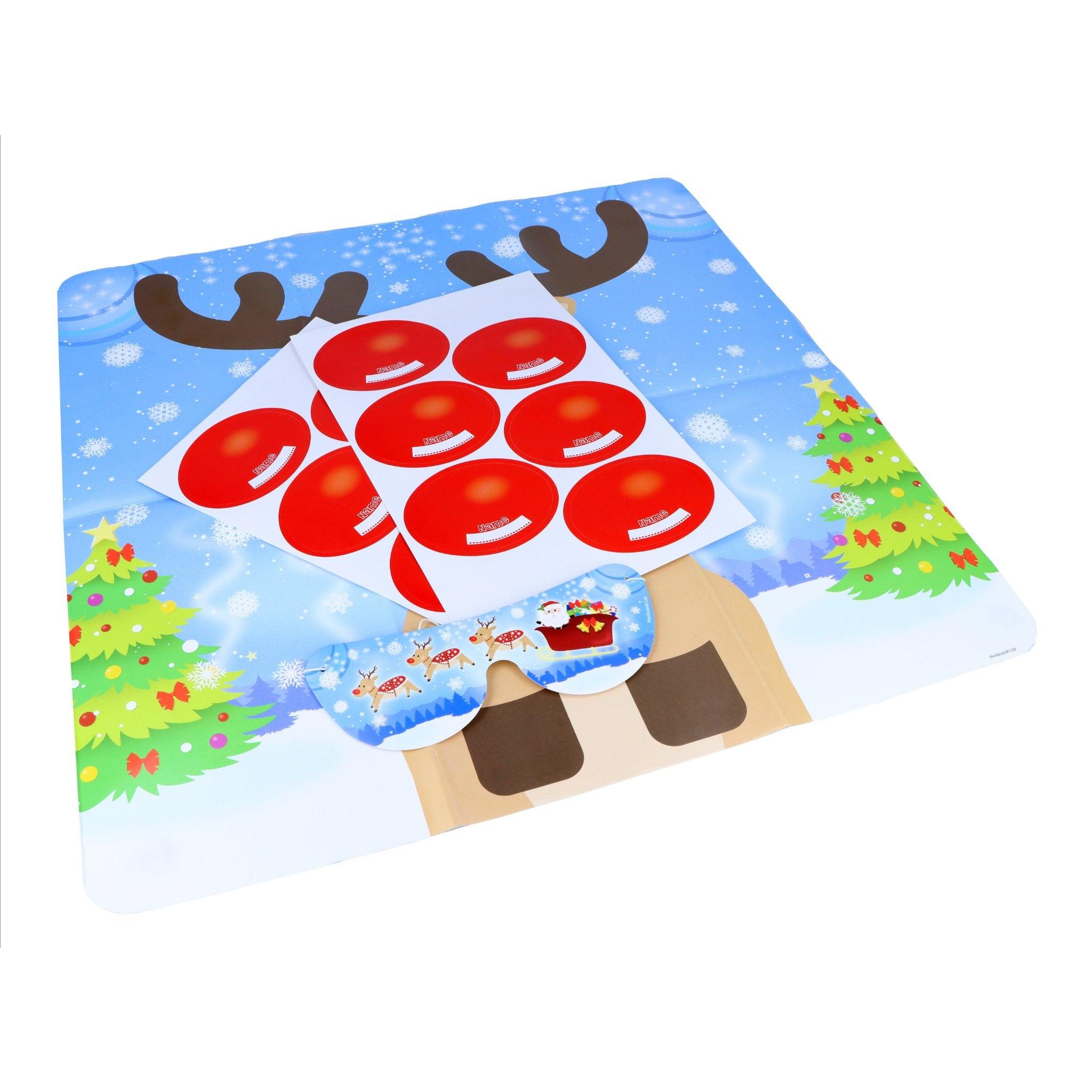 Stick The Red Nose On The Reindeer Game - PoundToys