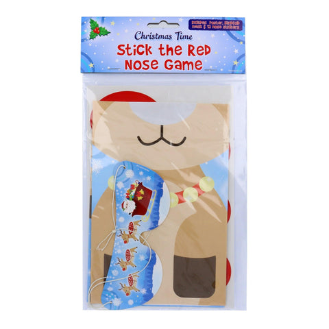 Stick The Red Nose On The Reindeer Game - PoundToys