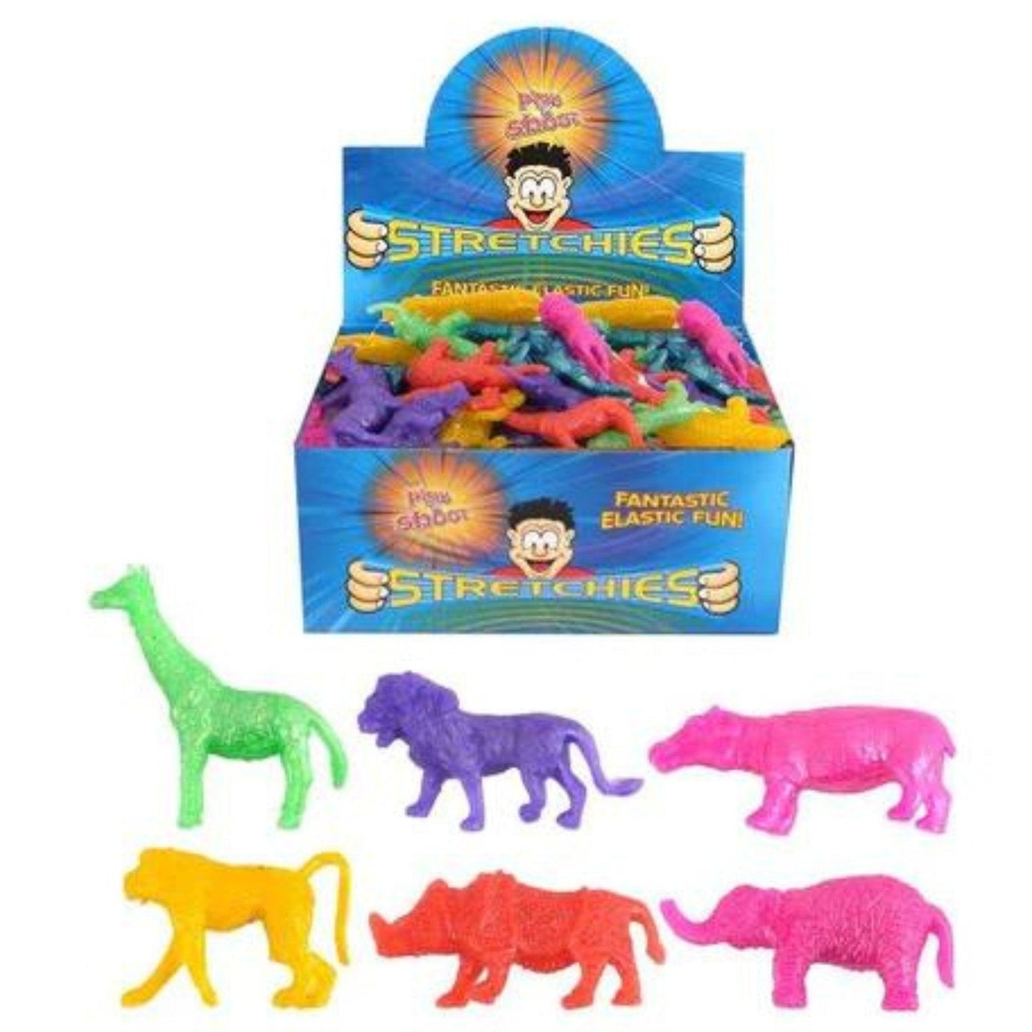 Stretch Jungle Animals (5-6cm) - PoundToys