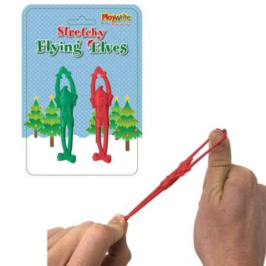 Stretchy Christmas Flying Elf - PoundToys