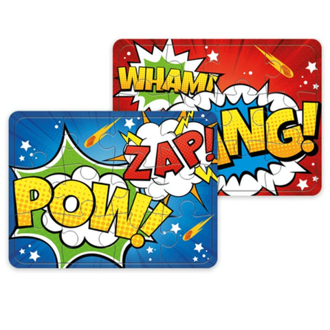 Super Hero Mini Jigsaw Puzzle - Kids Party Craft