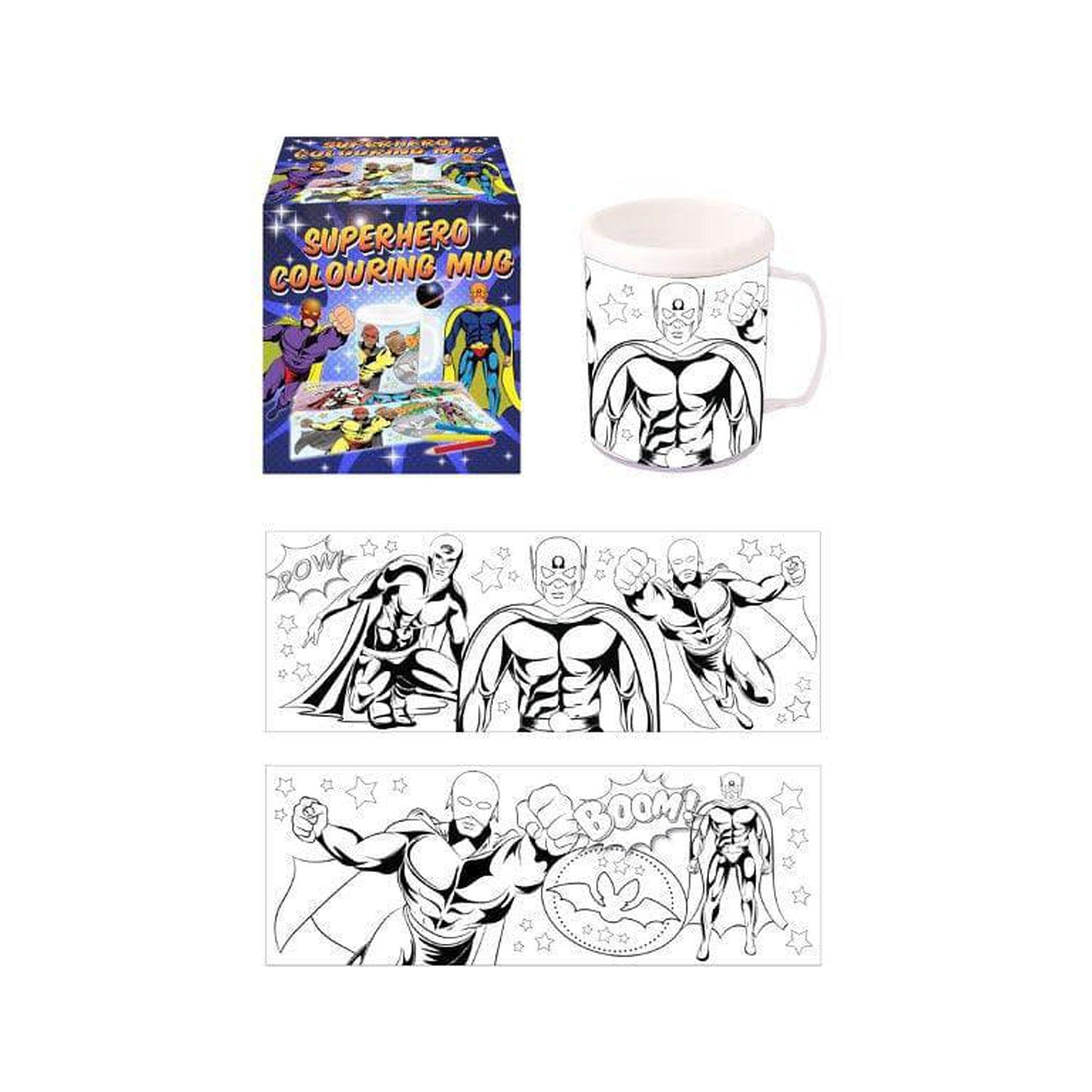 Superhero Colour in Mug - PoundToys