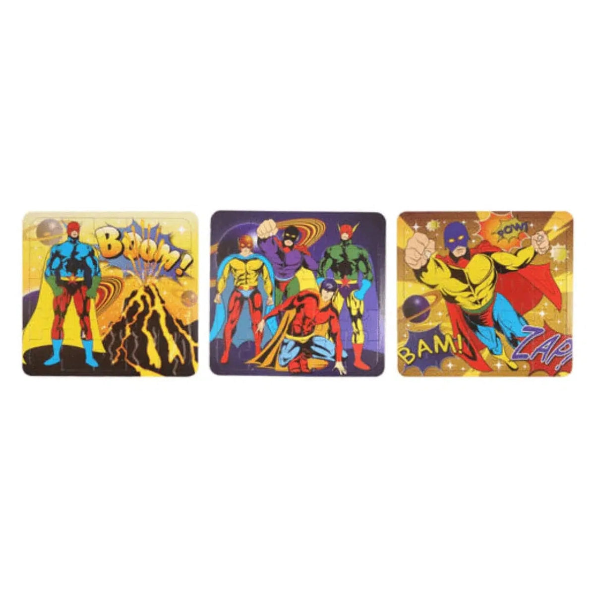 Superhero Mini Jigsaw Puzzle - Kids Party Craft