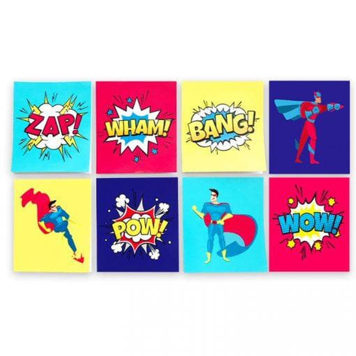 Superhero Mini Note Book - Kids Party Craft