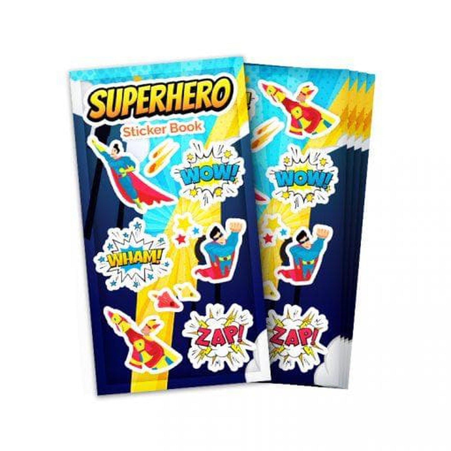 Superhero Mini Sticker Book (12 Sheets) - PoundToys