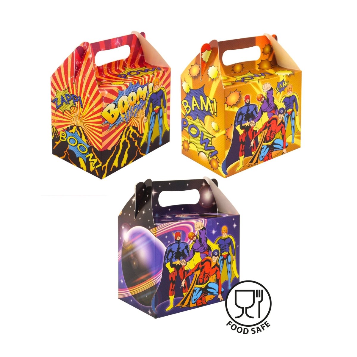 Superhero Party Food Boxes - PoundToys