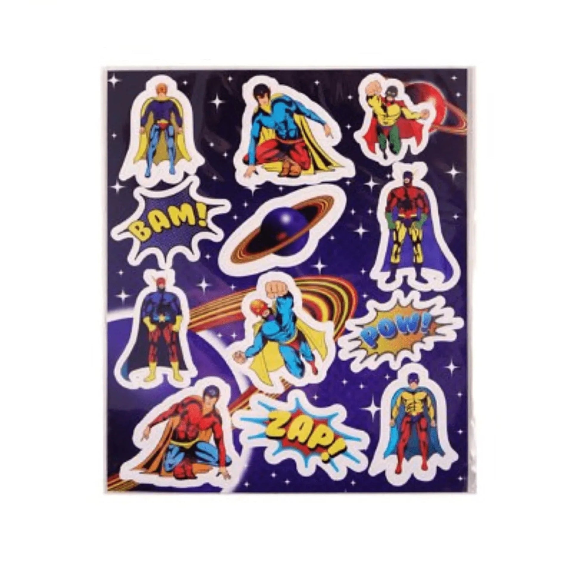 Superhero Sticker Sheets - PoundToys