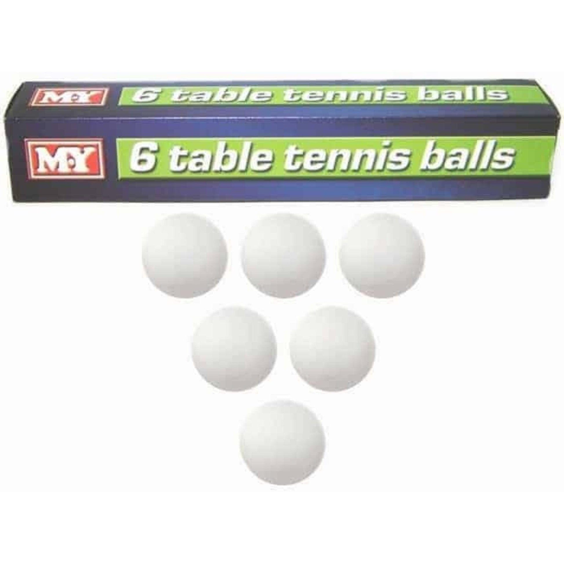 Table Tennis Balls 6 pack - PoundToys